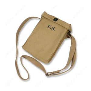 WWII WW2 US Army General Military Haversack Canvas Backpack Pouch Ammo Bag Strap - Picture 1 of 5