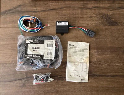 KIT MÓDULO ADAPTADOR FARO QUITANIEVES MEYER 07400 DRL 03-06 CHEVY GMC HB3 HB4 Foto 1 de 4