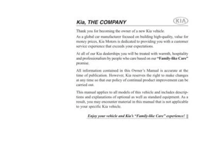 KIA SPORTAGE -Owners USER Handbook Manual -A5 SIZE - New Print - Picture 1 of 1