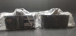 2 Genuine Longwell E342494 Slim 3-Prong Travel AC Wall Adapters 7A 125V V7K50 - Picture 1 of 5