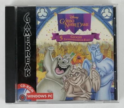 The Hunchback Of Notre Dame - CD ROM Windows - PC Disney - Gamebreak - Working - Image 1 of 3