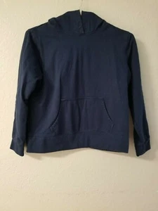 Girls Hoodie Sweatshirt XL Navy Blue Excellent Pre-owned Condition - Picture 1 of 8
