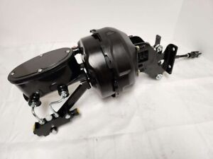 67-72 Chevy Truck Black Out 9" Dual Power Booster Master Cylinder Disc Drum Kit