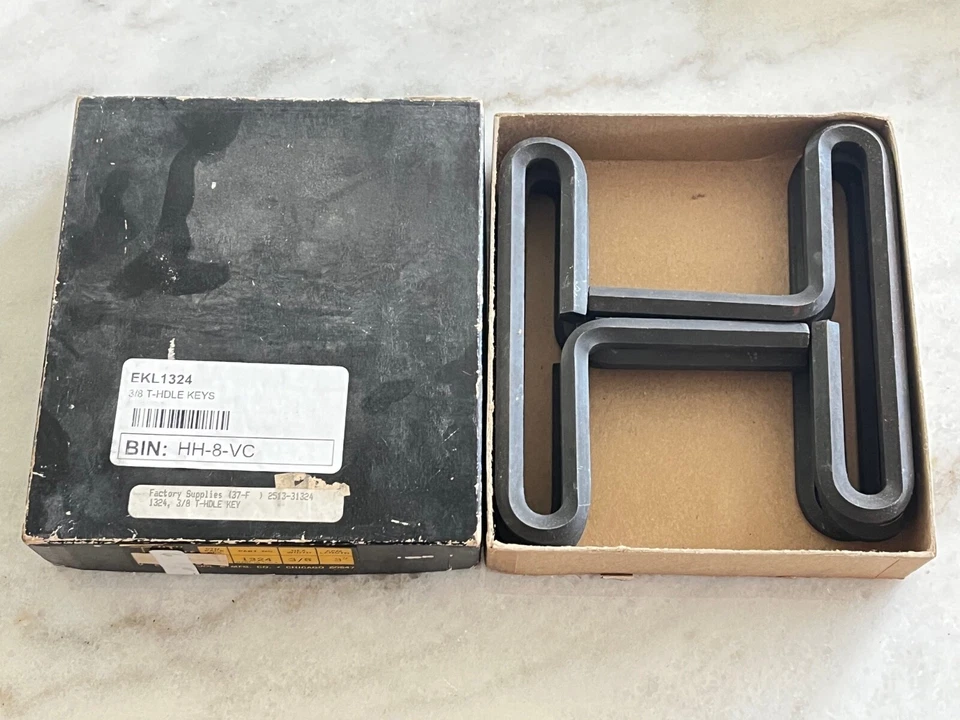 6 new EKLIND 31324, 3/8" x 3"L, Standard Grip T-Wrench Handle Hex Key Allen USA - Image 1 of 2