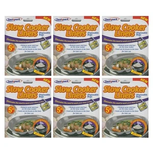 30 pcs Slow Cooker Liners Safe Clean Cooking Disposable Bags Round & Oval Cooker - Picture 1 of 8