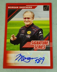 Morgan Shepherd Auto NASCAR 2020 Panini Donruss Signature Series - Picture 1 of 2