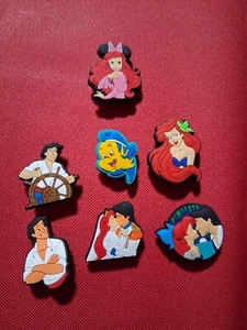 little mermaid croc charm 7pk - Picture 1 of 1