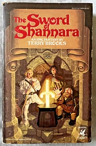 The Sword of Shannara * Terry Brooks * TPB 1st/1st w/Poster Attached! - Imagen 1 de 4