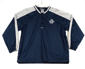 Vtg Nike Seattle Mariners Windbreaker Mens L 2001 All Star Game 1/4 Zip Pullover - Picture 1 of 12