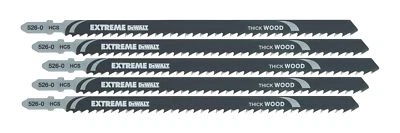 DeWalt DT2167-QZ Stichsägeblatt HCS Holz <120mm 5Stk - Bild 1 von 2