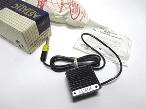 NOB NOS Vintage ASTATIC Ceramic Black Microphone Model 151 Wide Range With Box - Picture 1 of 9