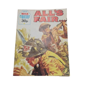 War No 2039 All's Fair 30p Cover Fleetway Picture Library Comic 1983 - Imagen 1 de 8