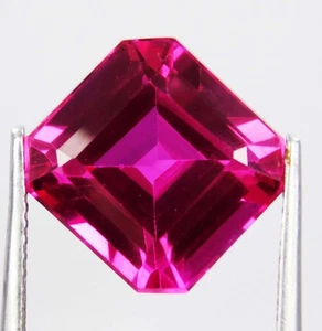 Piedras preciosas sueltas certificadas de espinela Mahenge rosa caliente natural de 8,75 quilates corte - Imagen 1 de 8