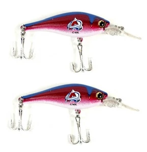 Colorado Avalanche NHL Minnow Fishing Lure 2 Pack - Picture 1 of 2