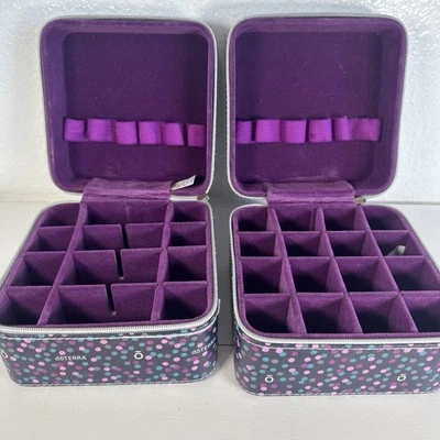 Set 2 doTERRA Padded Storage Case Holding 44 Essential Oils Organizer Travel Box - Image 1 of 4
