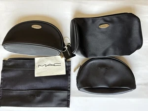 MAC Cosmetics Vintage Makeup Bag Lot Of 4. 3 New 1 Slightly Used - Picture 1 of 6