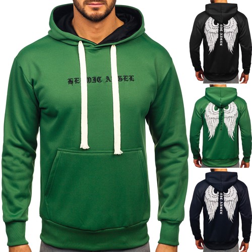 SACAI Felpa con cappuccio pullover stampa classica uomo stampa BOLF