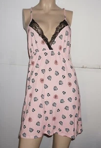 NUEVO Flora by Flora Nikrooz Amelia Estampado Encaje T80507 Rosa - Imagen 1 de 1