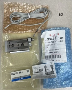 SMC MXQ12-10CT-M9NLS-6 Air Slide Table Cylinder - Picture 1 of 6