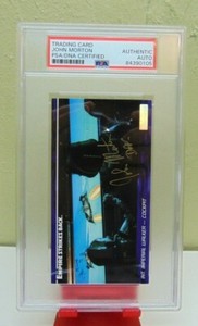 Star Wars Topps Widevision Card SIGNED JOHN MORTON DAK RALTER PSA/DNA AUTHENTIC!