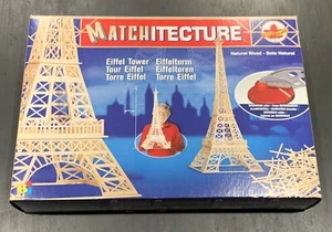 NEW Matchitecture Eiffel Tower Natural Match Sticks Craft Hobby Wood Kit 6611 - Picture 1 of 6