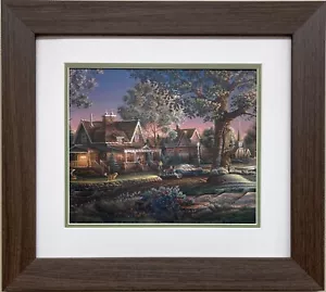 Terry Redlin "Sein erster Abschluss" KUNDENSPEZIFISCH GERAHMT ländliches Amerika Kunstdruck - Bild 1 von 3