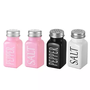 Seasoning Shaker Bottle Seasoning Jars Seasoning Bottles Square Glass natural - Picture 1 of 7