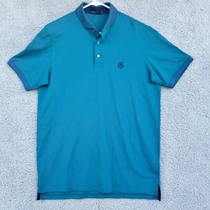 Greyson Mens Pro Golf Polo Shirt Dark Turquoise Size Medium - Picture 1 of 16