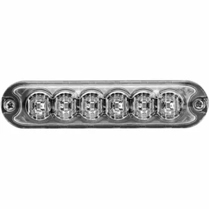 Trux Mini Surface-Mount Amber LED Clear Lens Strobe Light W/ 36 Patterns - Picture 1 of 2