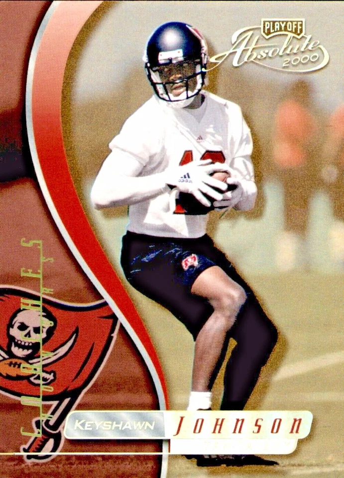 2000 Absolute Keyshawn Johnson Coaches Honors #137 -/300 - Tampa Bay Buccaneers - Image 1 of 1