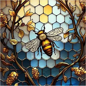 DIYDECORFUN 5D Diamond Painting Kits for Adults,Honey Bee Art QD34 - Picture 1 of 2