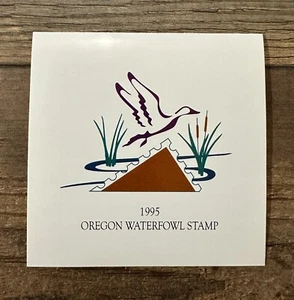 WTDstamps - 1995 OREGON - State Duck Stamp - MNH **BOOKLET TYPE** - Picture 1 of 2