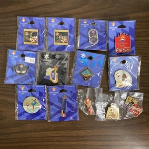 NIP VTG Salt Lake 2002 Winter Olympic pins Lot Of 13 Aminco - Picture 1 of 18