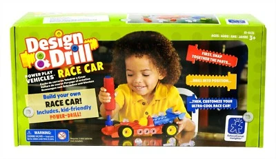 Learning Resources Design And Drill Power Play Vehicles - Race Car - Image 1 of 3