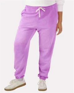 Colores cómodos - Pantalones deportivos ligeros de vellón teñidos con prendas de vestir - 1469 - Imagen 1 de 20