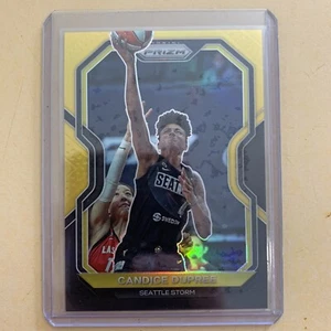 2021 Panini WNBA Prizm Gold Black 1/5 Candice Dupree Seattle Storm - Picture 1 of 2