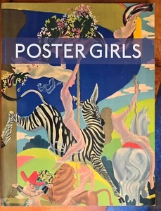 Poster Girls (London Transport Museum) oversize softcover, FREE SHIPPING (I4-38) - Picture 1 of 9
