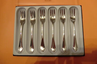 BSF Besteck 6 Kuchengabeln Friederike Neu in OVP - Bild 1 von 4