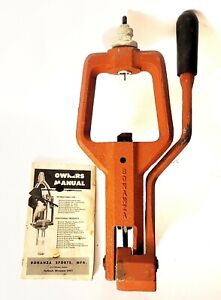 Vintage Bonanza “68” Reloading Press Heavy Cast Iron "O" Frame Reloader