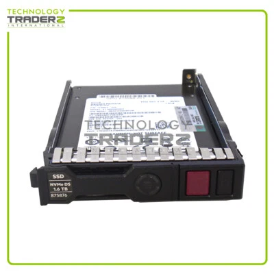 875597-B21 HP 1.6TB PCI-E x4 NVMe Mixed 2.5'' SSD 875876-001 875599-011 *Pulled* - Image 1 of 2