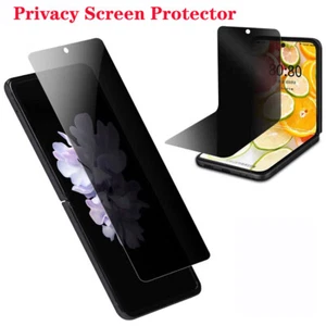 Screen Protector Privacy Soft Flexible For Samsung Galaxy Z Flip 3 4 5G - Photo 1 sur 13