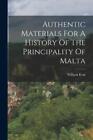 William Eton Authentic Materials For A History Of The Pr (Paperback) (Uk Import)