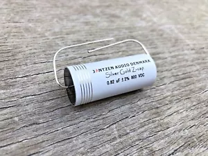 Jantzen Silver Gold Z-Cap Capacitor 0.82 uF 800 VDC - Picture 1 of 3