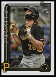 2025 Topps Series 2 Baseball #425 Billy Cook - Pittsburgh Pirates RC - Picture 1 of 2