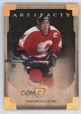 2013-14 Upper Deck Artifacts Spectrum /25 Theoren Fleury #94 - Image 1 of 2