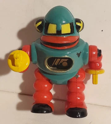 VINTAGE GALOOB ZBOTS SERIES 1 UTILITOIDS TASKOR 1992 MINI WHEELED ROBOT FIGURE - Image 1 of 3