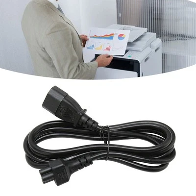 Netzkabel IEC320 C14 Auf IEC320 C5 Netzkabel IEC320 C14 Stecker Auf IEC320 Neu - Bild 1 von 4