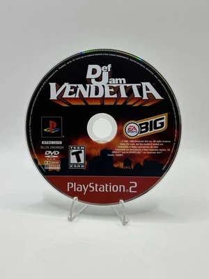 Def Jam Vendetta For PlayStation 2 - Greatest Hits Disc Only Tested Clean - Image 1 of 2