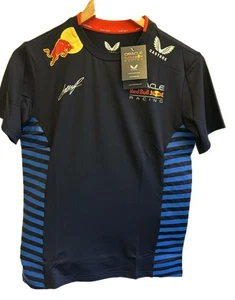 Checo Pérez Red Bull Racing Castore Driver T-Shirt Large 42 Chest Formula One - Picture 1 of 11
