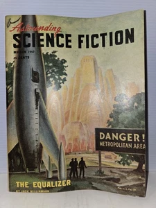 ASTOUNDING SCIENCE FICTION Mar 1947 - Jack Williamson - The Equalizer - Picture 1 of 5